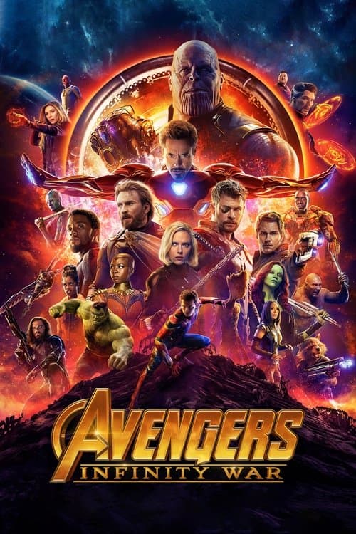 Avengers: Infinity War (2018) movie poster - 85% on Rotten Tweets