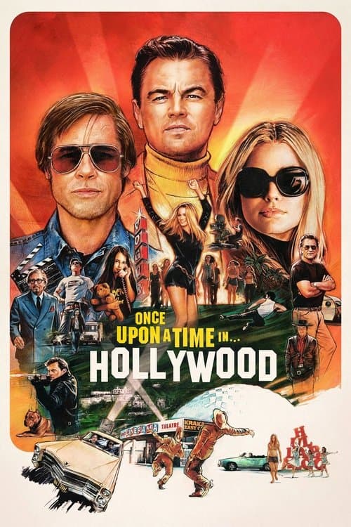 Once Upon a Time... in Hollywood (2019) movie poster - 74% on Rotten Tweets