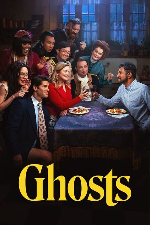 Ghosts (2021) TV show poster - 100% on Rotten Tweets