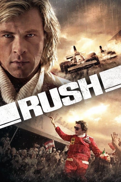 Rush (2013) movie poster - 73% on Rotten Tweets