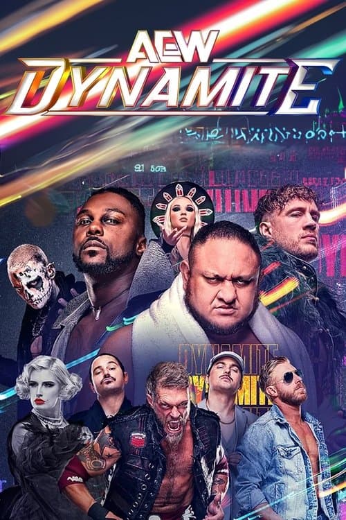 All Elite Wrestling: Dynamite (2019) TV show poster - 74% on Rotten Tweets