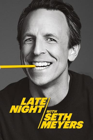 Late Night with Seth Meyers (2014) TV show poster
