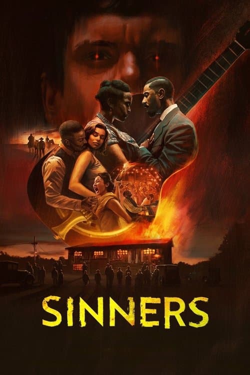 Sinners (2025) movie poster - 86% on Rotten Tweets