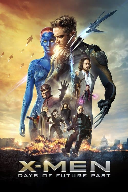 X-Men: Days of Future Past (2014) movie poster - 97% on Rotten Tweets