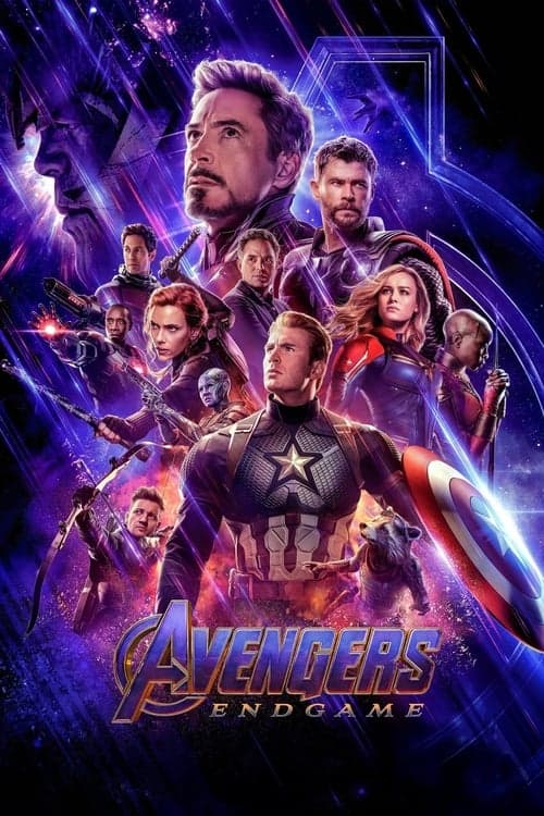 Avengers: Endgame (2019) movie poster - 74% on Rotten Tweets