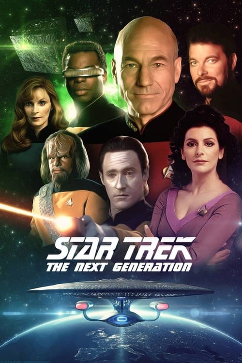 Star Trek: The Next Generation (1987) TV show poster - 77% on Rotten Tweets