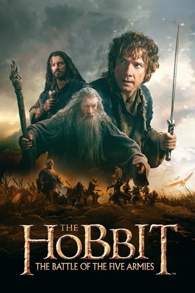 The Hobbit: The Battle of the Five Armies (2014) movie poster